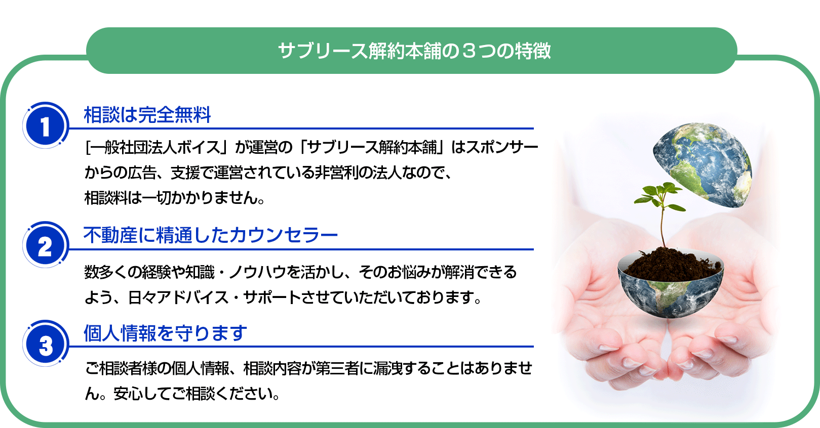 サブリース契約に関するトラブルへの対応無料相談所｜サブリース解約本舗～一般社団法人ボイス